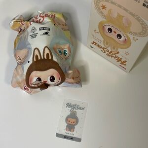 Have a seat labubu - in sealed bag still (only opened to check card) - HEHE